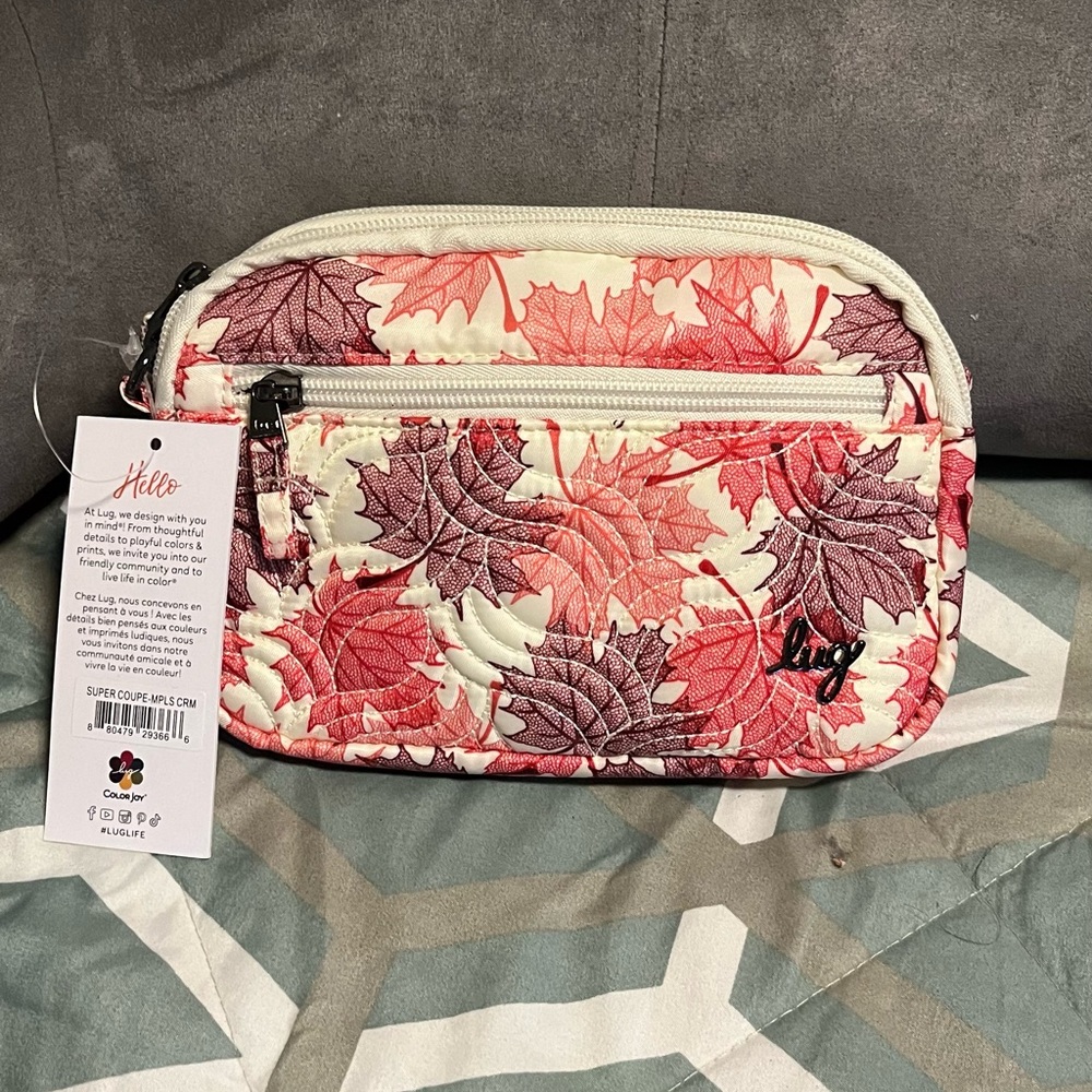 Lug, Super Coupe Convertible Crossbody, Maples Cream, NWT